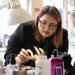 Photo de profil Instagram — Andréa B. Nail, formatrice prothésie ongles Ploufragan Bretagne